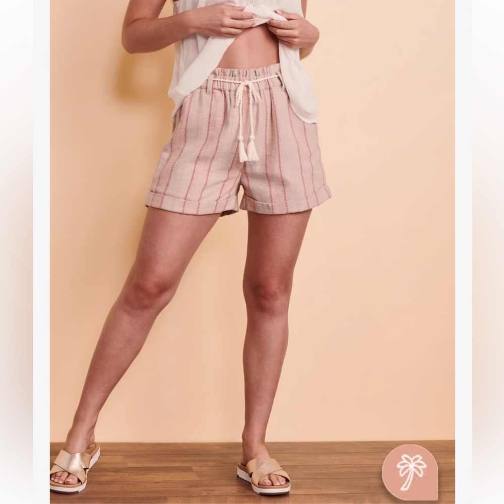 Rip Curl NWT La Bonita Striped Shorts in Multi